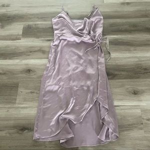 Abercrombie and fitch silk wrap dress